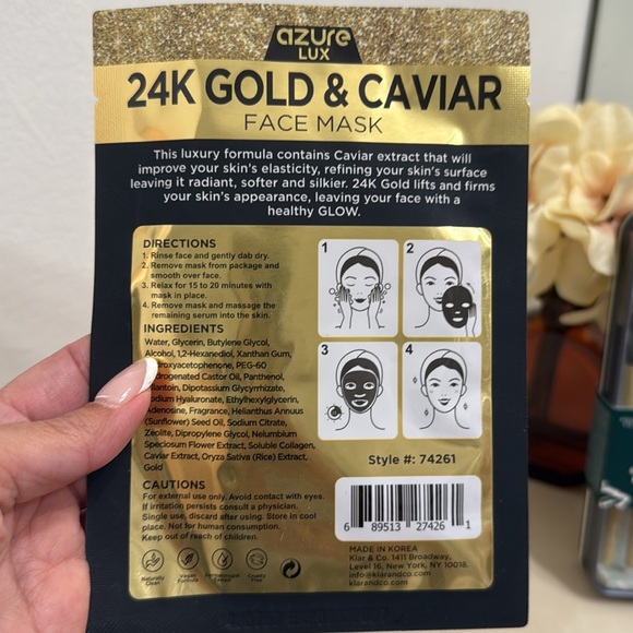 BUNDLE - EcoTools Makeup Brush Set.Mama Mia Eyeshadows.24K Gold Face Mask. - Picture 7 of 7